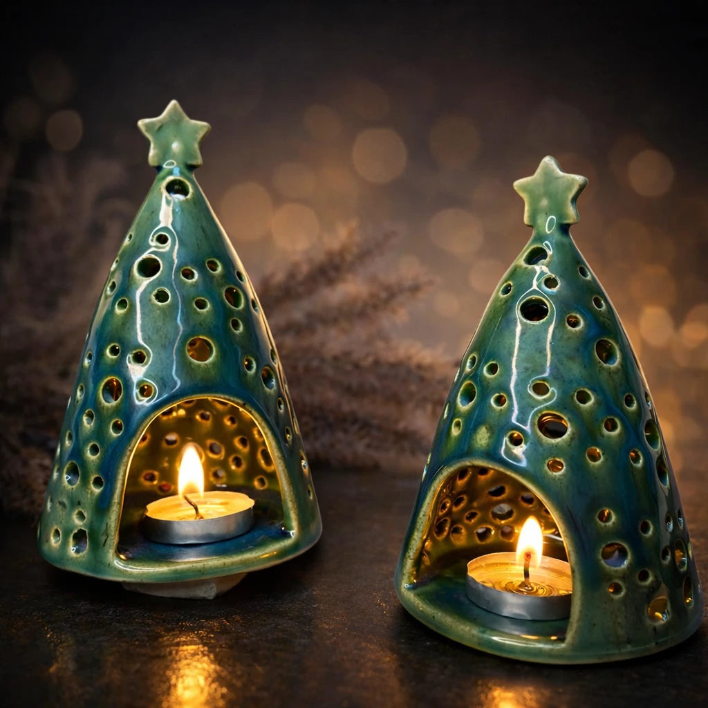 Christmas Tree Candle Holder