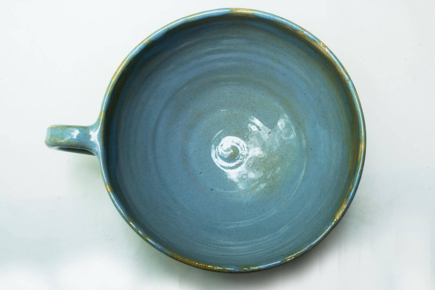 Hand Carved Blue Soup Bowl | Earthan