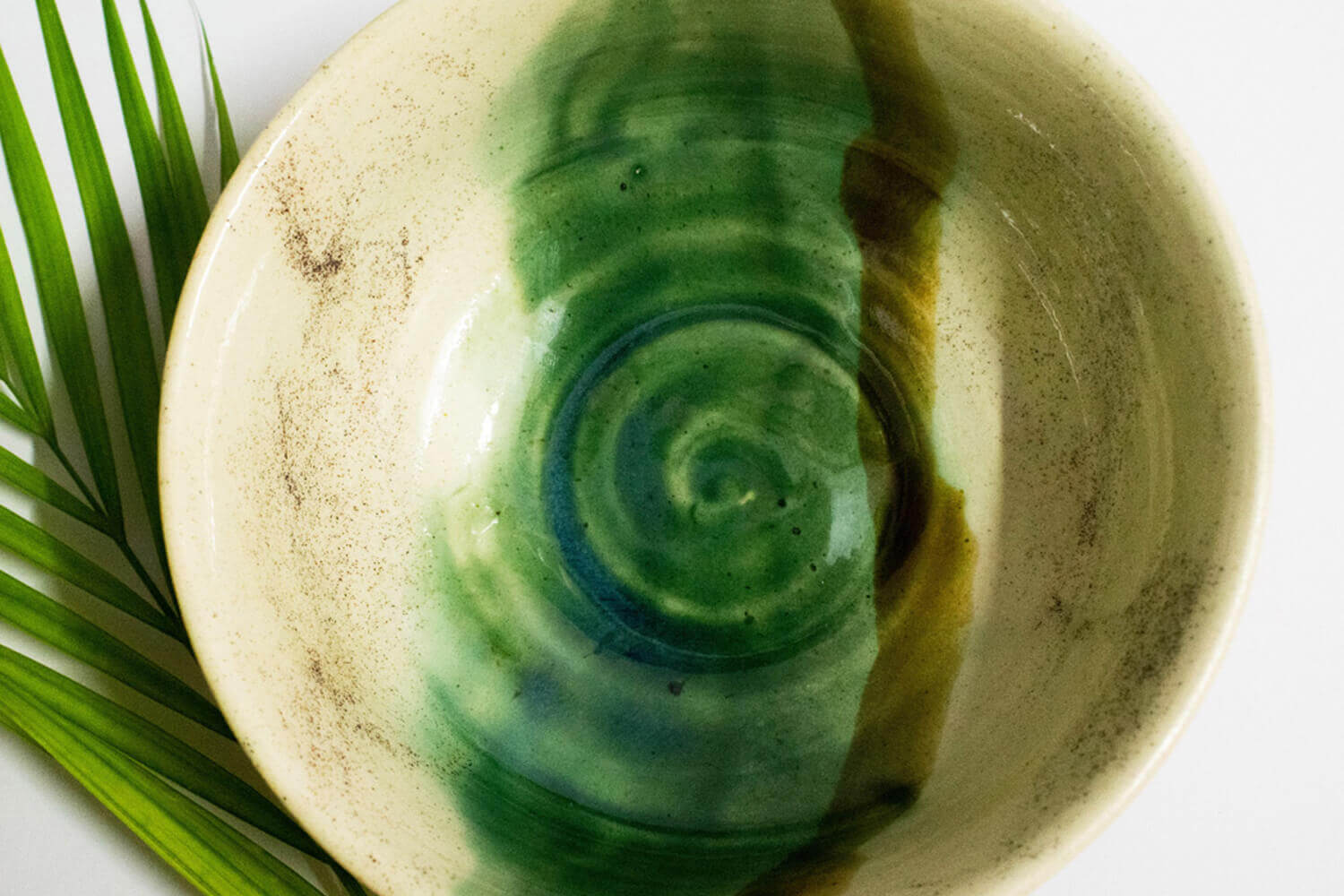 Green Ceramic Bowl | Earthan