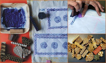 Indian Handicrafts- Block Printing Process