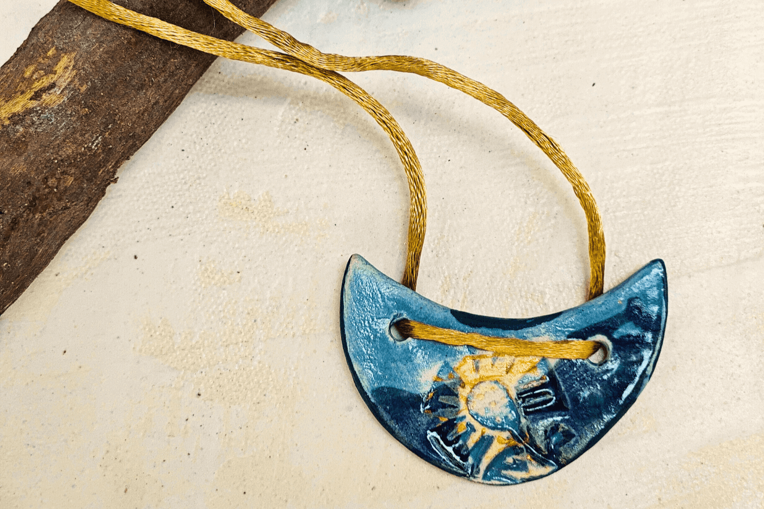 Royal Egyptian Blue Pendant