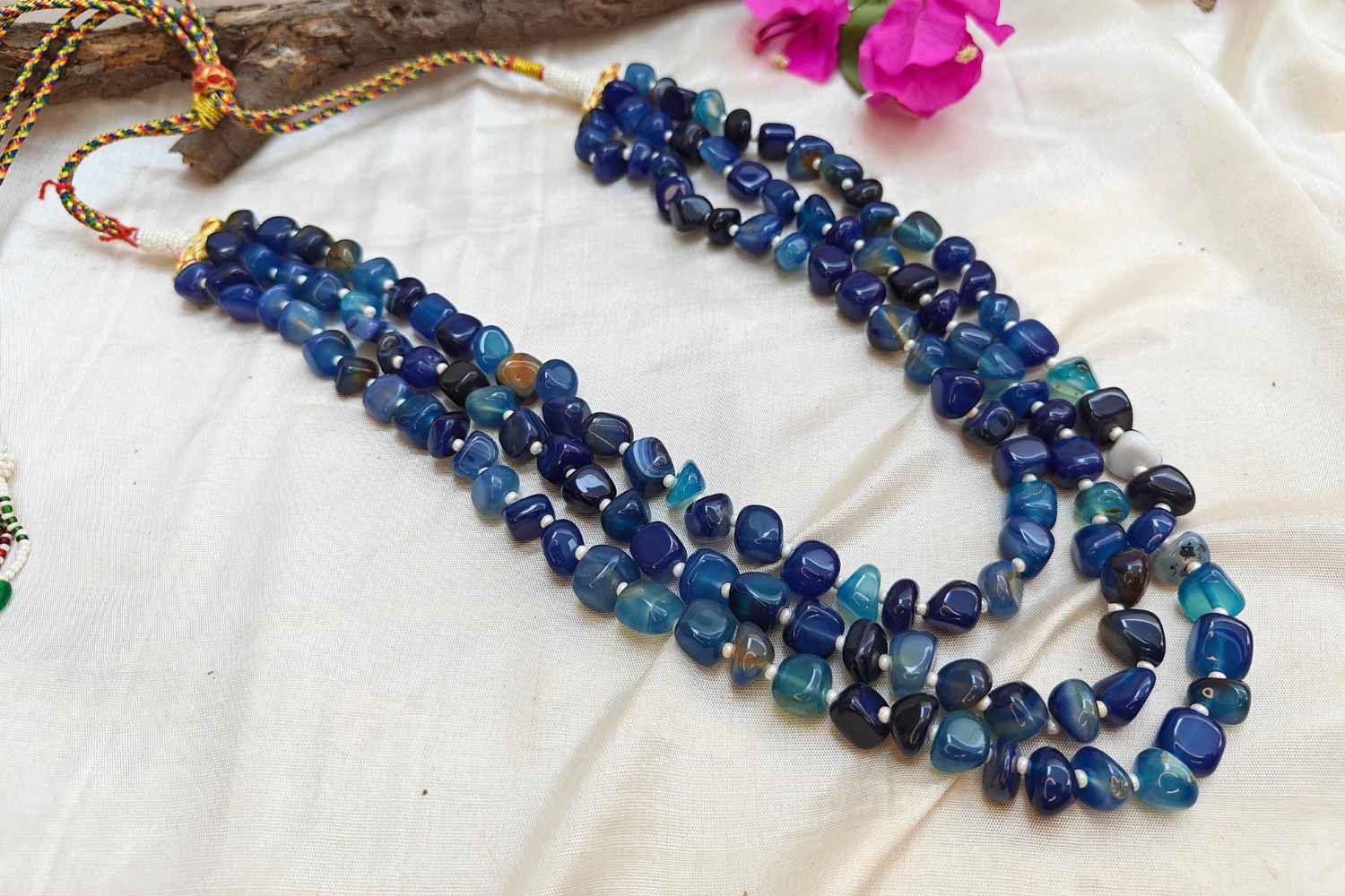 Dark Blue Bead Necklace | Luxurious Lapis Lazuli Jewelry for Timeless Elegance