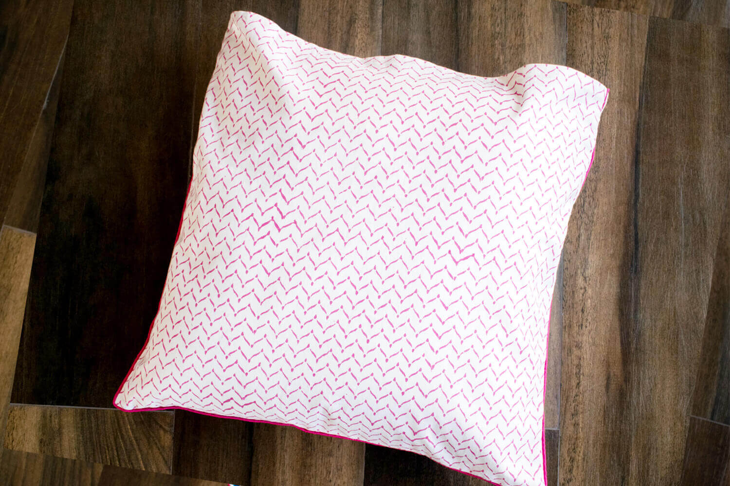 Rhythm Turban-Hand block printed cotton cushion cover | Earthan