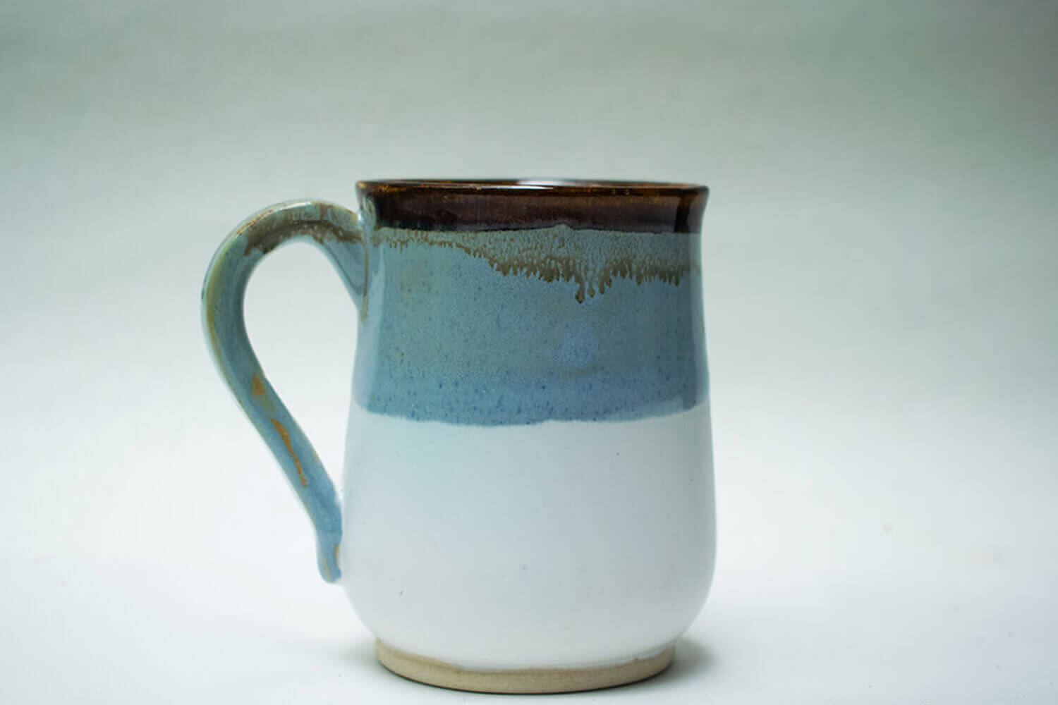 Blue White Ceramic Coffee Mug | Earthan 