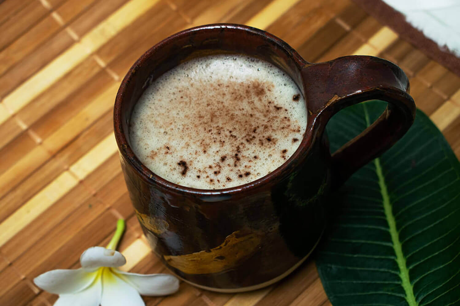 Red Brown Ceramic Coffee Mug – Set of 2 | Earthan