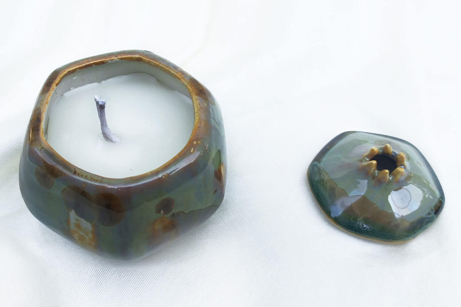 Aroma Wax Candle – Cinnamon Aroma | Earthan