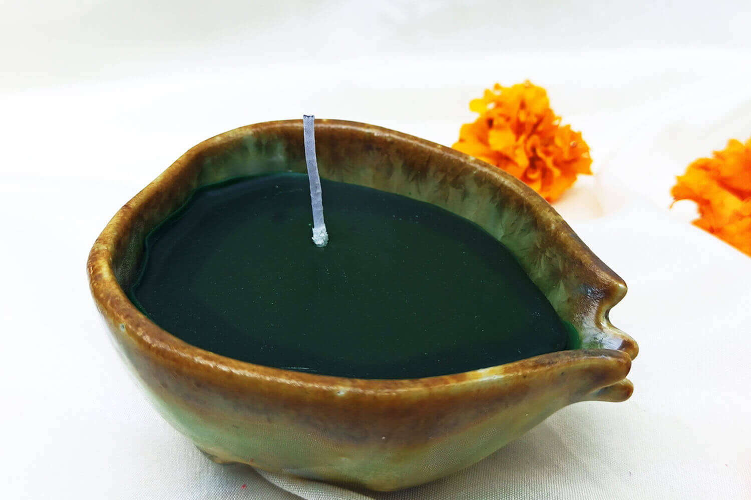 Half Anar Aroma Wax Candle – Clove Aroma | Earthan