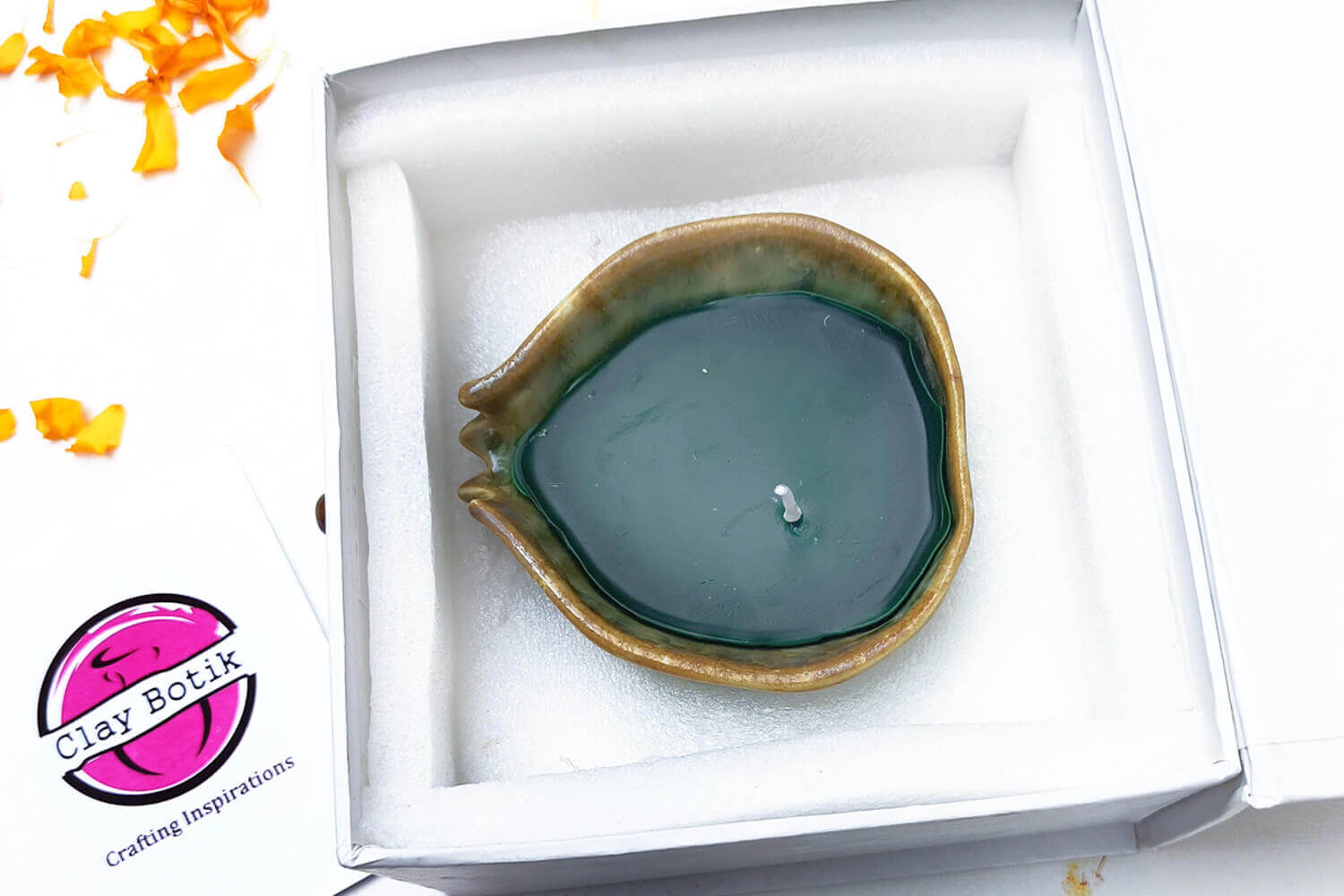 Half Anar Aroma Wax Candle – Clove Aroma | Earthan